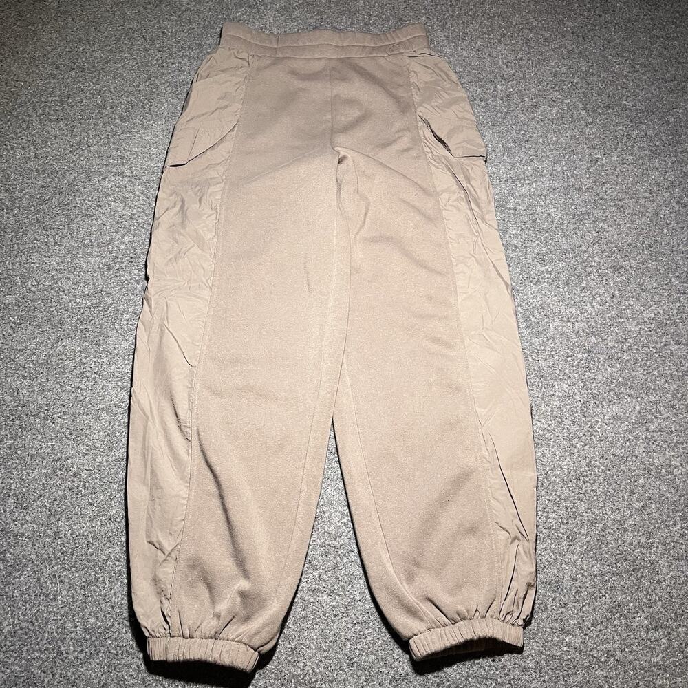 Angel Kiss Sweatpants Womens Medium Cargo Pocket Joggers Stretch Hip Hop Baggy